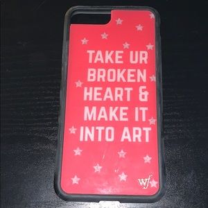 Wildflower iPhone plus case (6+/7+/8+)